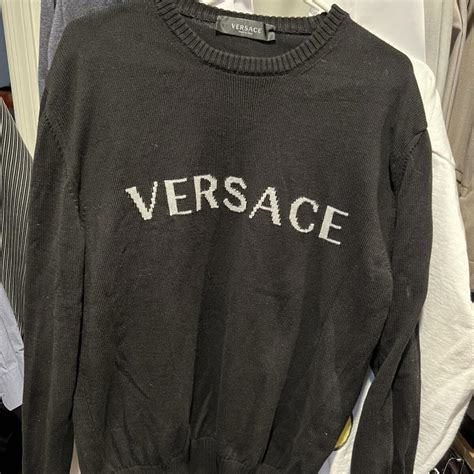 versace 12 jumper|Versace jumper men's.